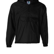 63234 - Packable halfzip pullover Adult - front - black