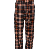 79503 - Classic Flannel pant w pockets - orange black - front
