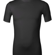 SS02607 - alo Short Sleeve Compression T-Shirt M1007 - black - front