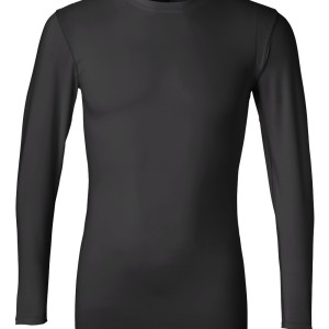 SS02707 - alo Long Sleeve Compression T-Shirt M3003 - black - front
