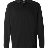 SS14153 - adidas Golf ClimaLite Tour Long Sleeve Polo A86 - black - front