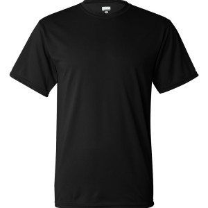SS82534 - Augusta Performance Short Sleeve T-Shirt 790 - black - front